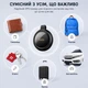 Пошуковий GPS-трекер для цінних речей HOCO Graceful Intelligent positioning anti-lost device E100 маячок сумісний з iOS - зображення 6