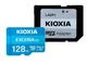 Карта пам'яті KIOXIA Exceria G3 microSDXC 128GB Class 10 UHS-I + SD адаптер (LMEX3L128GG2) - зображення 2