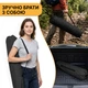 Армейская складная раскладушка LEOBRO до 150 кг Черная (LB-MC-B1-BLK) - изображение 2