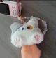 Мягкая игрушка-брелок «Кот-мороженое» (2в1), бело-серая с оранжевым хвостиком, 10 см - изображение 7