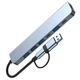 Type-c USB 3.0 хаб CUHub 7в1 юсб HUB переходник 7 в 1 - изображение 7