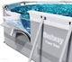 Каркасний басейн Bestway 56456 (122*201*412 см., об'єм: 8 124 л., картриджний фільтр-насос 2006 л/год, дозатор хлору, драбина) - зображення 7
