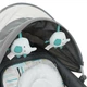 Крісло-шезлонг для немовлят з електро-заколисуванням Mastela 8105 Serious Grey (механізм гойдання: поворотний, 3в1) - изображение 4