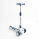 Самокат-беговел триколісний Skyper FJ-59060 (колеса: передні Ø4,92"/заднє Ø3,94"/PU, рама алюм./складна, сидіння, навіс, батьк. ручка, до 25/50 кг) - изображение 7