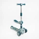 Самокат-беговел триколісний Skyper GH-41533 (колеса: передні Ø4,92"/заднє Ø3,94"/PU, рама алюм./складна, сидіння, бампер, батьк. ручка, до 25/50 кг) - изображение 4
