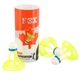 Волани для бадмінтону нейлонові вітрозахисні Fox Badminton Nylon Shuttlecock 880 комплектація 3 шт. Yellow - зображення 1