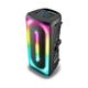 Портативная Bluetooth колонка с радио микрофоном и караоке Bass Polska BH 15945 250х520х200 мм синий - изображение 2