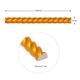 Молдинг Sticker Wall золотой 5000х10х7 мм (SW-00002680) - изображение 2