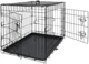 Клетка для животных Funfit XL 92x57x64 см, металлическая, черная, транспортная, с выдвижным поддоном, для собак и котов - изображение 3