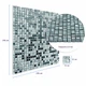 Мозаика зеркальная Серебро 2200 Sticker Wall 298х298х4,5 мм (SW-00002371) - изображение 3