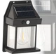 Солнечный настенный светильник 500Лм с датчиком движения 50 LED черный Garden Line 12х17х5,8 см (SOL5646) - изображение 3