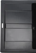 Кухонная мойка гранит GLOBUS LUX One 650х500 черный металлик (000021069) - изображение 4