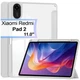 Чохол-книжка для планшета Xiaomi Redmi Pad 2 11.0", BeCover Soft Edge, Light Grey (713660) - зображення 1