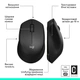 Мишка комп'ютерна Logitech M330 Silent plus Gray (910-004908) - зображення 4