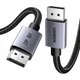 Кабель Ugreen DP120 DisplayPort to DisplayPort 1.4 (1m) Black (25903) - зображення 2