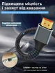 Кабель HDMI 8K Lem Berger, v2.1, 48Gbps, тканевая оплетка, 2 м - изображение 3