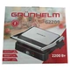 Електрогриль притискний GRUNHELM G2209 2200W контактний настільний (Гриль-тостер електричний для стейків, овочів, бутербродів, відкривання на 180°) - изображение 3