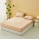 Набор велюровая простынь на резинке Mallory Home 180*200 + 25см и 2 наволочки 50*70 см Кремовая - изображение 1