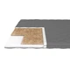 Тонкий матрас-топпер aMebli Sleep&Go Fitness Cocos 70x190 см - изображение 3