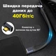 Кабель Type-C – Type-C 240W 40Gbps 8K - изображение 2