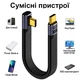 Кабель Type-C – Type-C 240W 40Gbps 8K - изображение 6