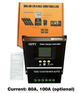 Контролер заряду сонячної батареї 100 А MPPT 12 V / 24 V / 36 V / 48 V для LiFePO4 і олив'яно-кислотних акумуляторів - зображення 7