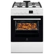 Плита комбинированная Electrolux LKK660220W - изображение 1