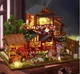 Творческий Конструктор Румбокс 3D DIY Японский домик с садом (Размер 34×26×24,5 см) - изображение 3