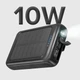 Powerbank SBS Solar Power Bank 5000 mAh 10W Black (TEBB5000MAGSK) - obraz 2