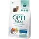 Сухой корм для взрослых собак малых пород OptiMeal с лососем 700 г - изображение 1