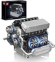 Конструктор двигун BMW S55 Inline-6 Engine Mould King — моторизований мотор BMW M3 та M4 на 744 деталі - зображення 3