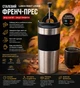 Tермо кухоль-френч прес LUNCH RIGHT Hot&Cool LR350S - изображение 1