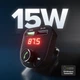 Transmiter FM SBS 15W Car Charger Black (TECARFM2USB) - obraz 2