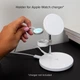 Bezprzewodowa stacja ładująca SBS 3-w-1 15W MagSafe White (TEWIRMAG3IN1) - obraz 9