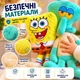Набор мягких игрушек «Спанч Боб» — 7 персонажей, 18–40 см: Патрик, Сквидвард, Сэнди, Гэри, Планктон, Крабс - изображение 7