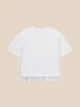 Футболка однотонна жіноча LAWA WTC02490 3XL Білий shop (2000999617508) - зображення 3