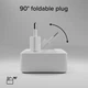 Ładowarka sieciowa SBS Flexi Wall Charger 20W PD USB-C USB-A White (TETRGANUSBTCFOLD20W) - obraz 5