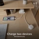 Мережевий зарядний пристрій SBS Flexi Wall Charger 65W PD USB-C USB-A White (TETRGANUSBTCFOLD65W) - зображення 9