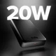 Powerbank SBS Wireless Qi2 10000 mAh 20W Black (TEBB10000QI2K) - obraz 2