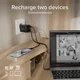 Ładowarka sieciowa SBS 45W GaN PD USB-C Retractable Cable Black (TETRRET45WK) - obraz 9