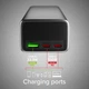 Powerbank SBS LCD 20000 mAh 100W Grey (TTBB20000LCDPD100) - obraz 4