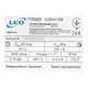 Насос центробежный самовсасывающий 0.75кВт Hmax 46м Qmax 90л/мин LEO XJWm/10M (775323) - изображение 15
