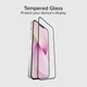 Szkło hartowane SBS Full Cover Glass do Apple iPhone 17e/16e/14/13 Pro/13 Black (TESCRFCIP1361K) - obraz 2
