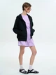 Шорты женские ROZA 250735 S Фиолетовые (4824005762079) - изображение 4