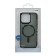 Чохол Premium TPU+PC Goldencis Matte with MagSafe для iPhone 15 Pro Black - изображение 4