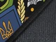 Игровой коврик для мыши XXL WorkPlaceShop Ukraine Art — игровая поверхность Desk Mat в украинском стиле, большой коврик для клавиатуры и мыши, Speed поверхность 300х500 мм - изображение 2