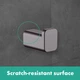 Крючок Hansgrohe AddStoris 41742340 черный матовый хром - изображение 9