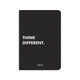 Блокнот ORNER Think Different А5 144 листа в клеточку Черный - изображение 8