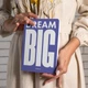 Блокнот ORNER Dream BIG А5 144 листа в клеточку Синий - изображение 11