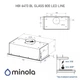 Витяжка Minola HBI 6473 BL GLASS 800 LED Line - изображение 19